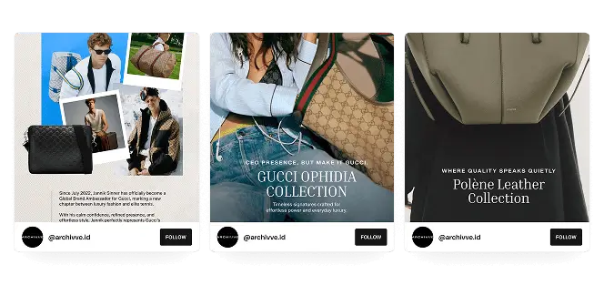 Archivve Instagram highlights